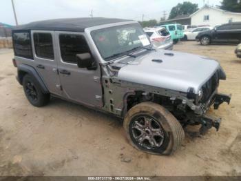  Salvage Jeep Wrangler