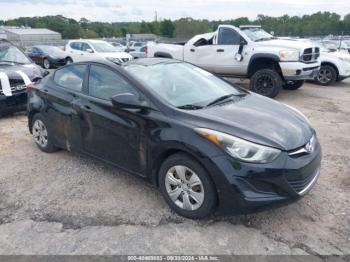  Salvage Hyundai ELANTRA