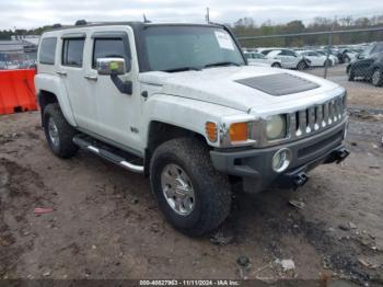  Salvage HUMMER H3 Suv