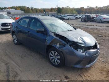  Salvage Toyota Corolla