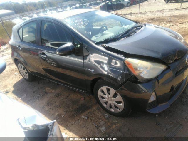  Salvage Toyota Prius c