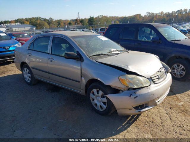  Salvage Toyota Corolla