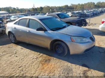  Salvage Pontiac G6