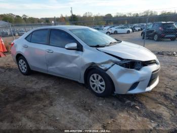  Salvage Toyota Corolla