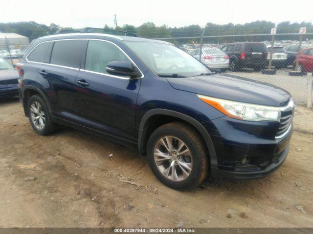  Salvage Toyota Highlander