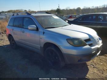  Salvage Mitsubishi Outlander