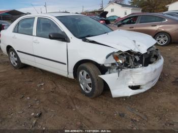  Salvage Toyota Corolla