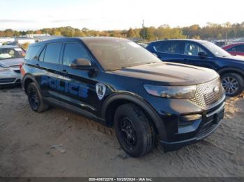  Salvage Ford Police Interceptor Utilit