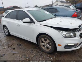  Salvage Chevrolet Cruze