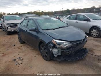  Salvage Toyota Corolla