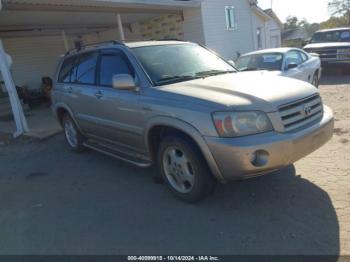  Salvage Toyota Highlander