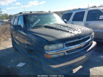  Salvage Chevrolet Tahoe