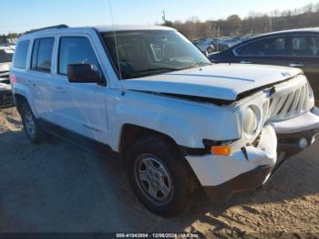  Salvage Jeep Patriot