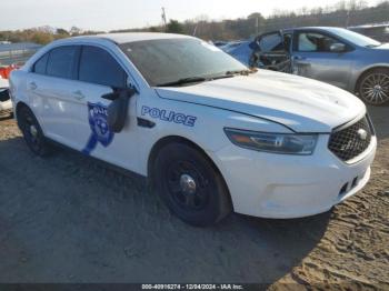  Salvage Ford Police Interceptor