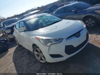  Salvage Hyundai VELOSTER