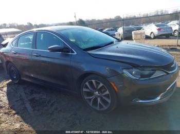  Salvage Chrysler 200