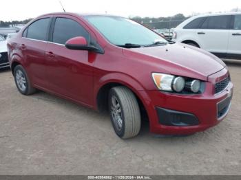  Salvage Chevrolet Sonic