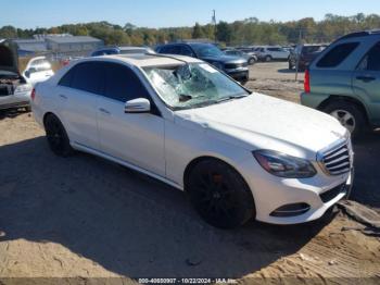  Salvage Mercedes-Benz E-Class