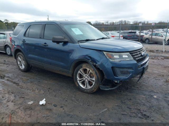  Salvage Ford Utility Police Intercepto