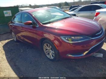  Salvage Chrysler 200