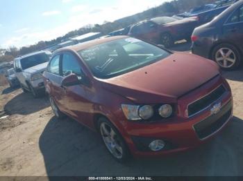  Salvage Chevrolet Sonic