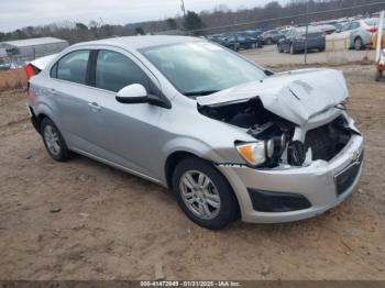  Salvage Chevrolet Sonic