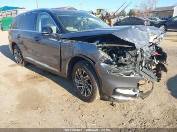  Salvage Lincoln Aviator