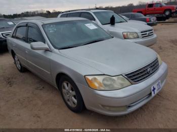  Salvage Toyota Avalon