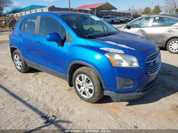  Salvage Chevrolet Trax