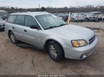  Salvage Subaru Outback