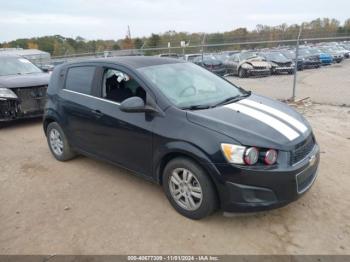  Salvage Chevrolet Sonic