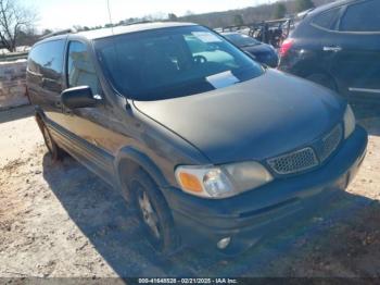  Salvage Pontiac Montana