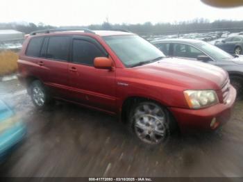  Salvage Toyota Highlander