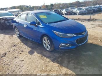  Salvage Chevrolet Cruze