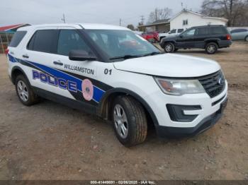  Salvage Ford Police Interceptor