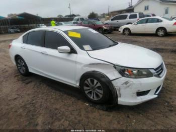  Salvage Honda Accord