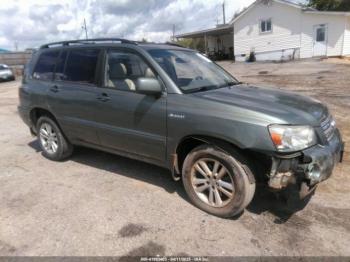  Salvage Toyota Highlander