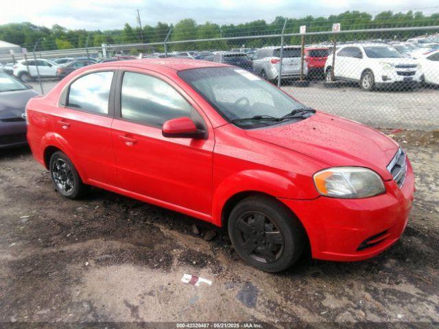  Salvage Chevrolet Aveo