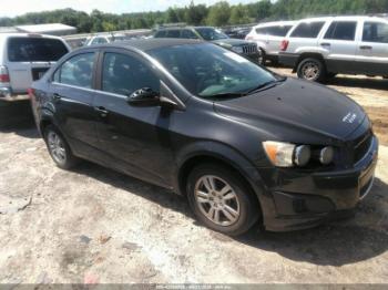 Salvage Chevrolet Sonic