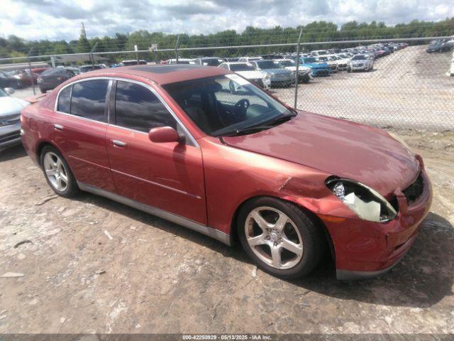  Salvage INFINITI G35