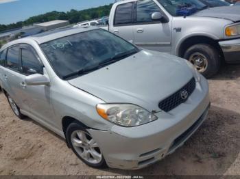  Salvage Toyota Matrix