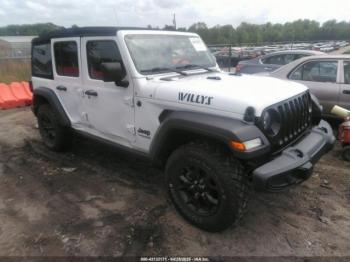  Salvage Jeep Wrangler