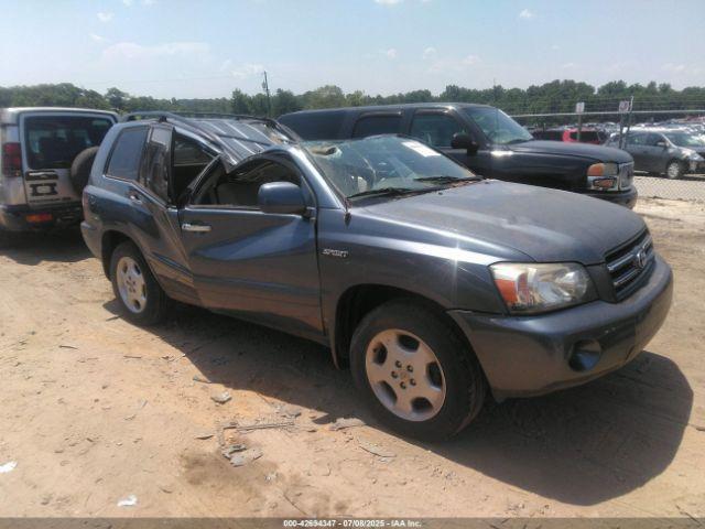  Salvage Toyota Highlander
