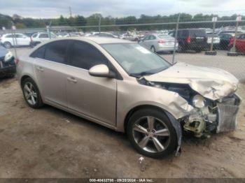  Salvage Chevrolet Cruze