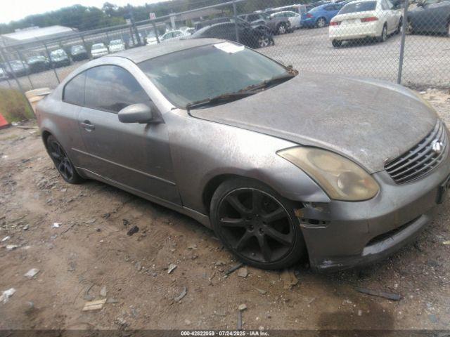  Salvage INFINITI G35