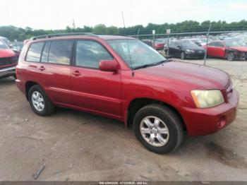  Salvage Toyota Highlander