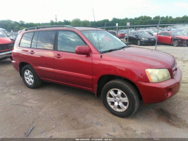 Salvage Toyota Highlander