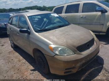  Salvage Toyota Matrix