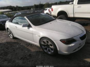  Salvage BMW 6 Series