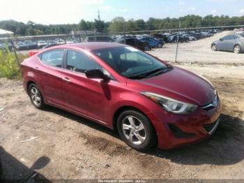  Salvage Hyundai ELANTRA